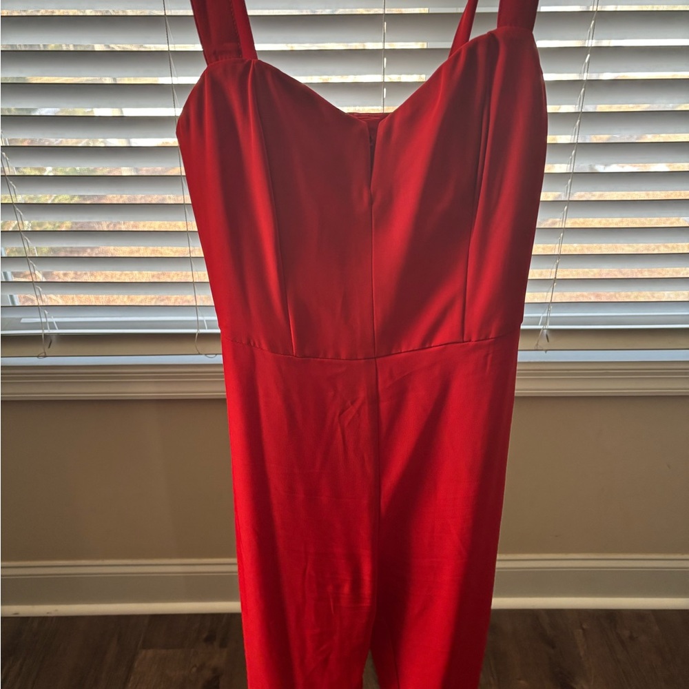 H&M Elegant Red Women's Jumpsuit